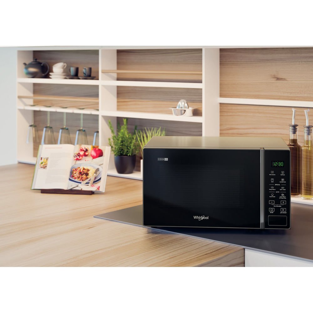 EAN 8003437861826 - Whirlpool Cook20 MWP 203 SB Negro, Plata Microondas con grill Encimera 20 L 700 W imagen 4