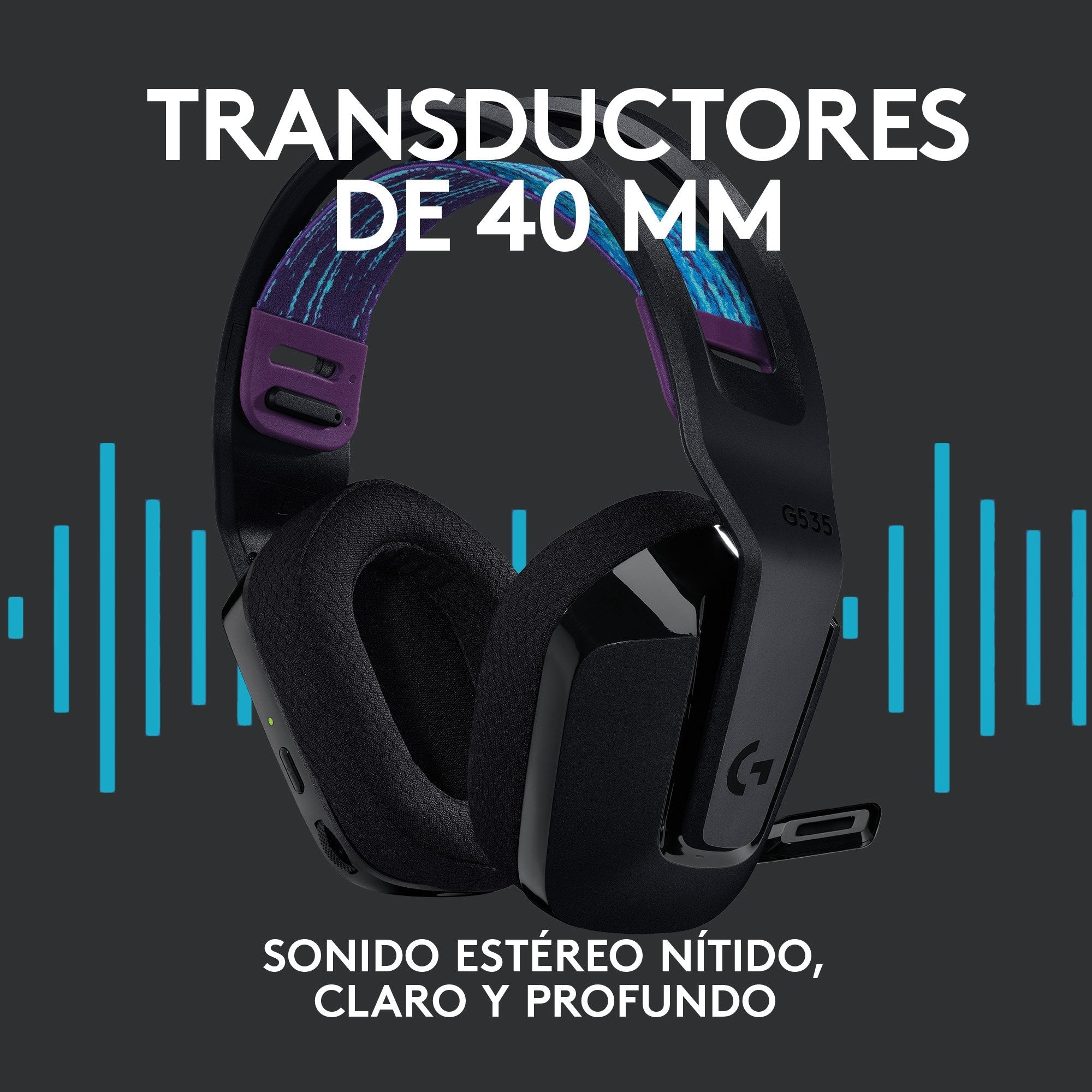 EAN 5099206094772 - Logitech G 981-000972 auricular y casco Auriculares Inalámbrico Diadema Juego Negro imagen 12