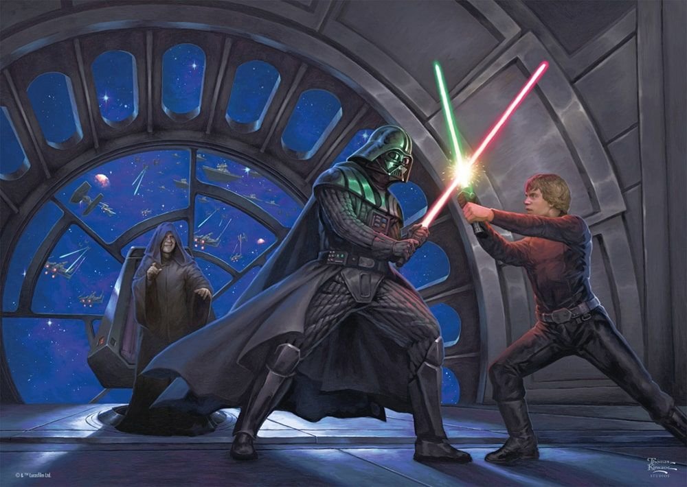 EAN 4001504573751 - Schmidt Spiele Thomas Kinkade Studios: Star Wars - A Son’s Destiny Puzzle rompecabezas 1000 pieza(s) Tele imagen 2