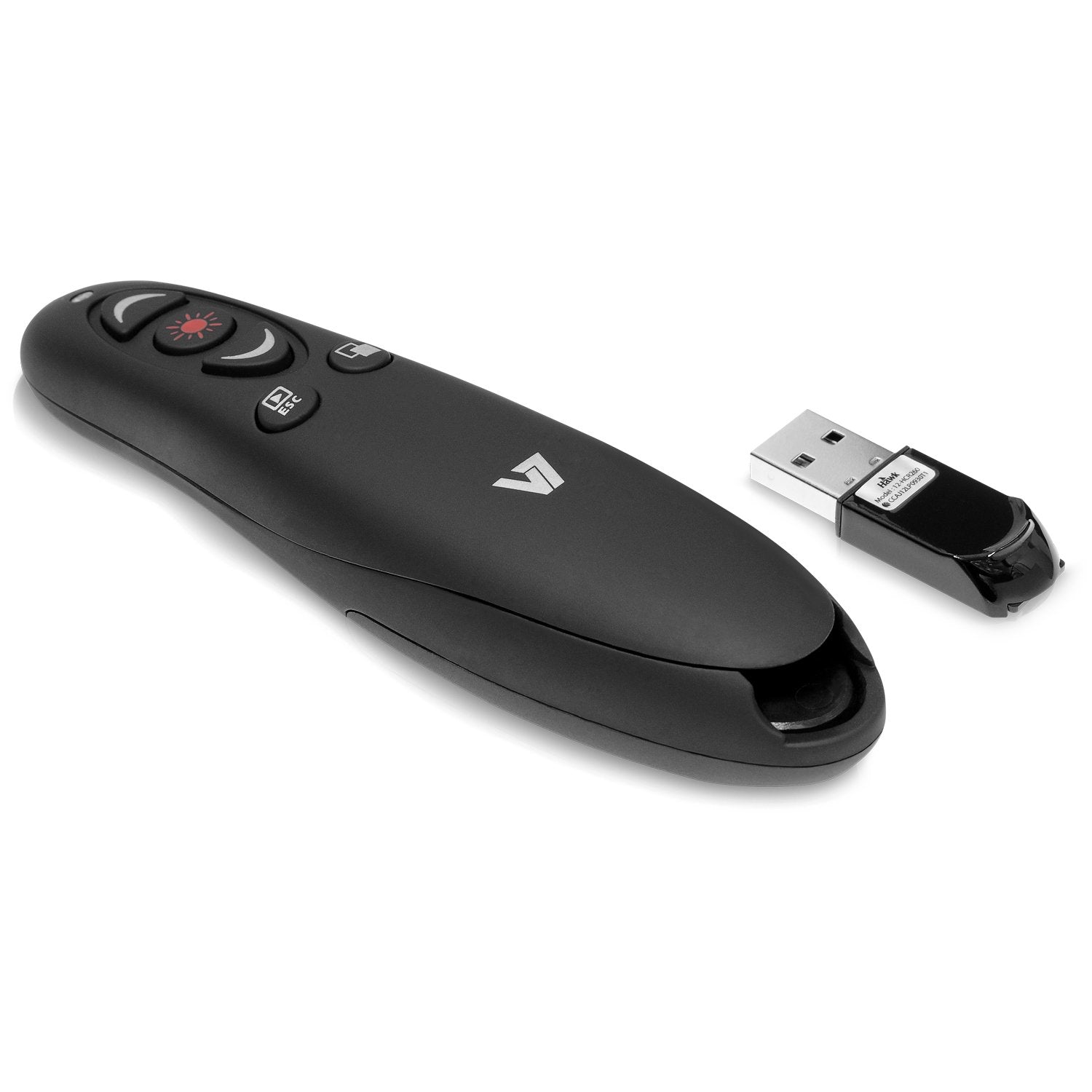 EAN 662919079647 - V7 WP1000-24G-19EB apuntador inalámbricos RF Negro imagen 4