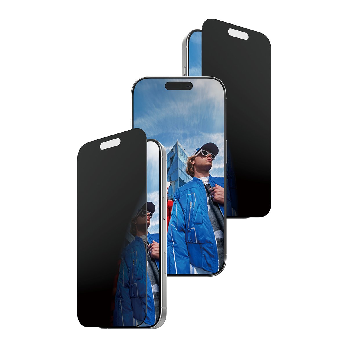EAN 5715685030529 - PanzerGlass ® Privacy Screen Protector w. Black Frame iPhone 17 | iPhone 16 Pro | Ultra-Wide Fit w. Fastf imagen 1