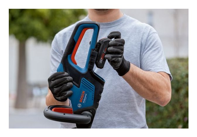 Cortasetos A Batería Bosch Professional Ghe 18v-50 Professional Solo, 18 Voltios, Azul, Sin Batería Ni Cargador 06008c9500