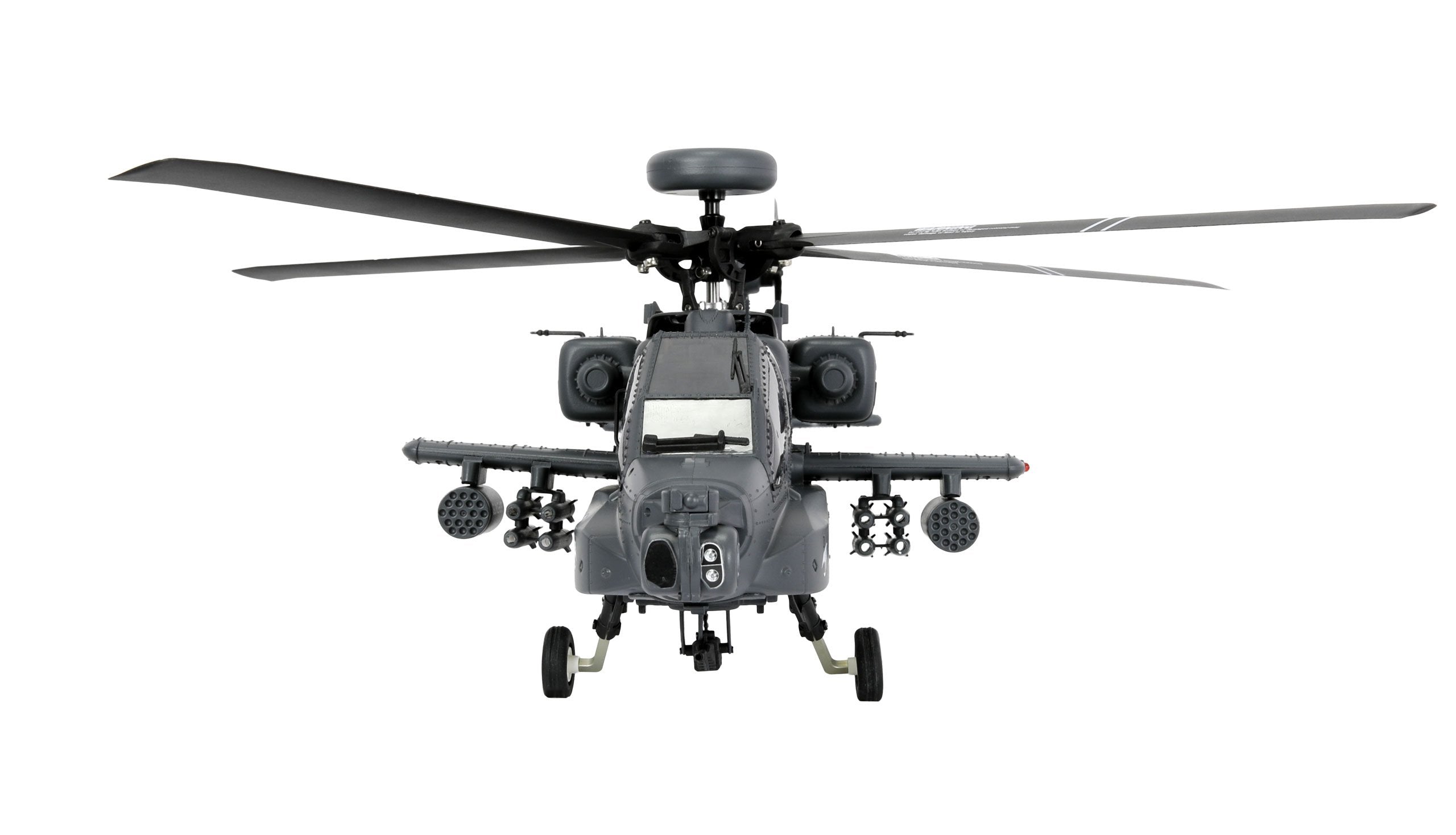 Amewi Apache Ah-64d Cp Helikopter 6g 3d Rtf Gris