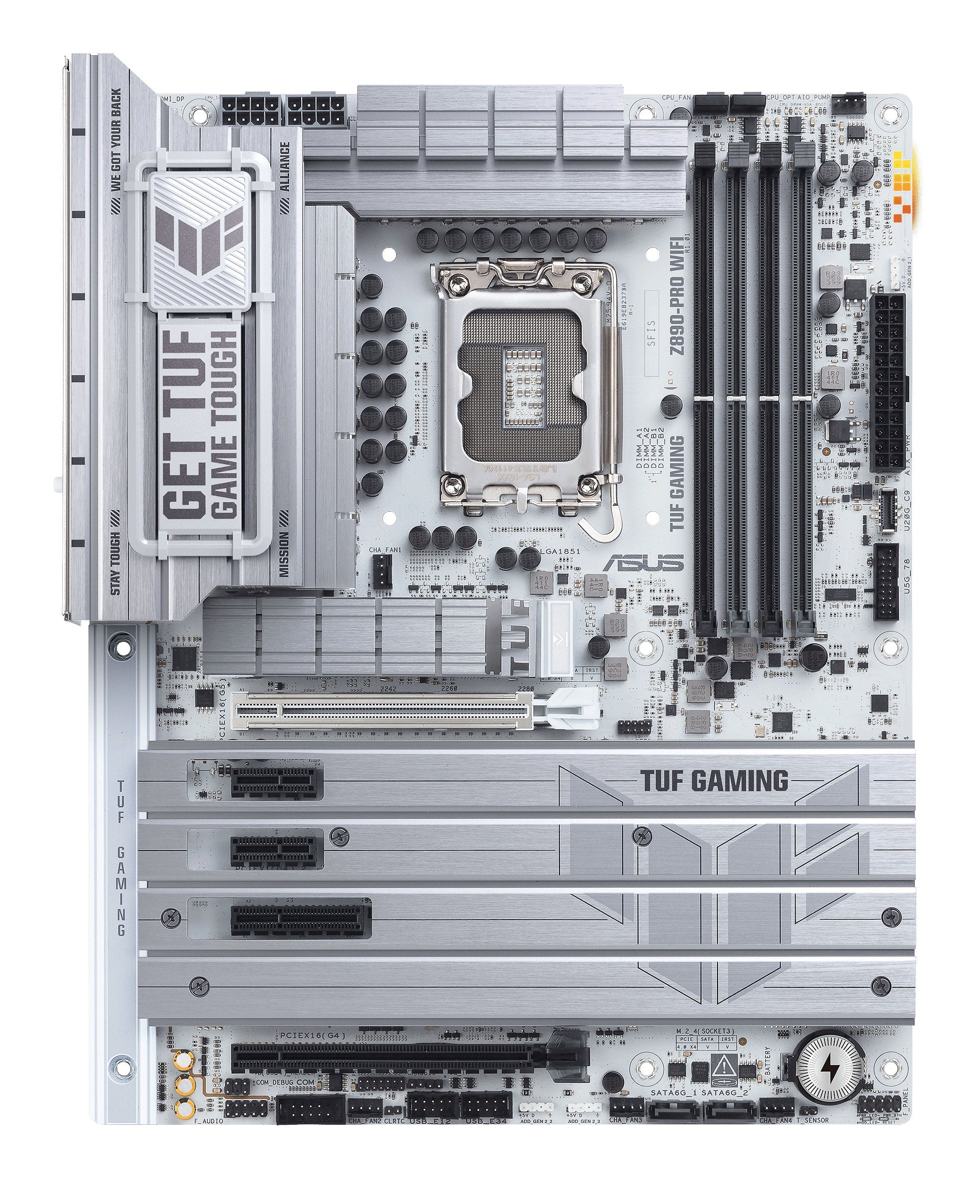 EAN 4711387762639 - ASUS TUF GAMING Z890-PRO WIFI Intel Z890 LGA 1851 (Socket V1) ATX imagen 3