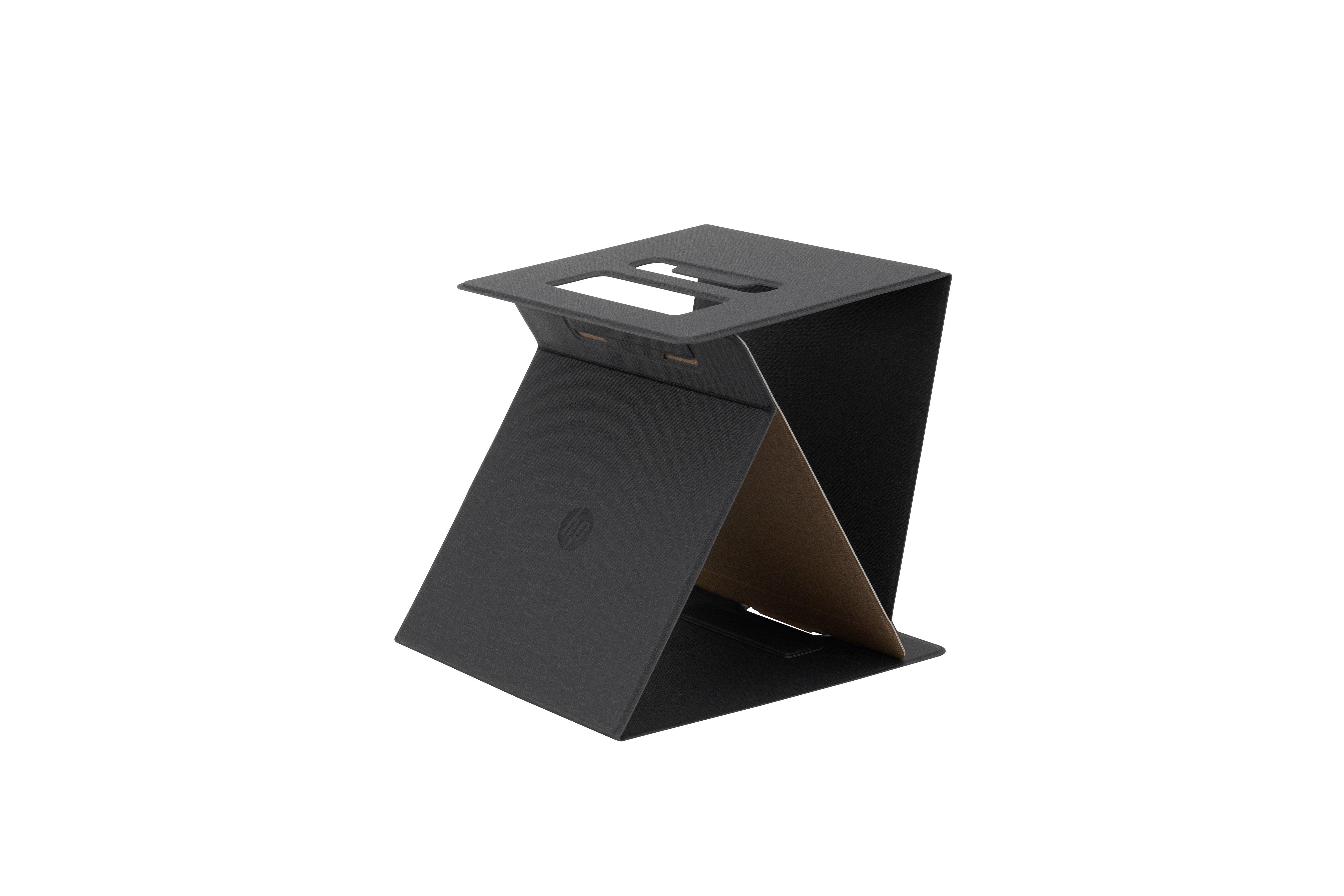 EAN 0197961280548 - HP Convertible Laptop Stand Soporte para ordenador portátil y tableta Negro, Marrón 40,9 cm (16.1") imagen 2