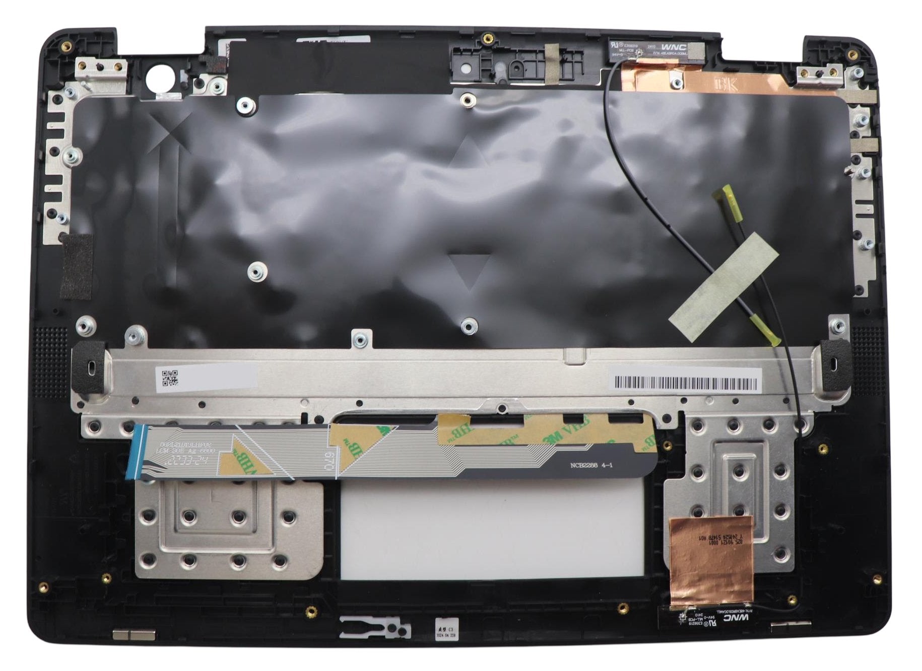 Nordic Keyboard Assembly With  Cover For Lenovo Laptops