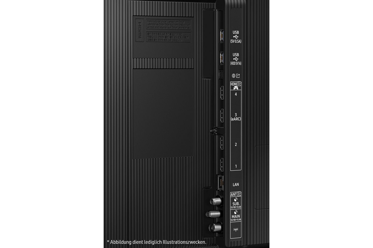 Samsung Gq-65q80d (163 Cm (65 Zoll), Plata/Negro, Ultrahd/4k, Hdr, Twin Tuner, Direct Full Array, 120hz Panel) Gq65q80datxzg