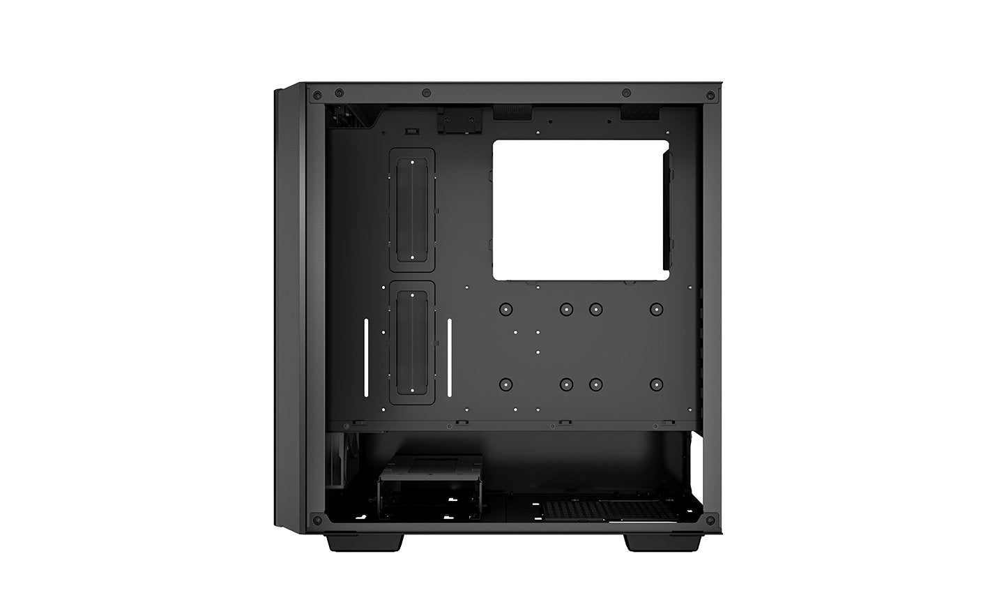 Caja Pc Deepcool E-Atx Cg540 Rgb 4f Black Tempered Glass Bahias 2x3.5, 2x2.5/Audio In/Out/2xusb3.0