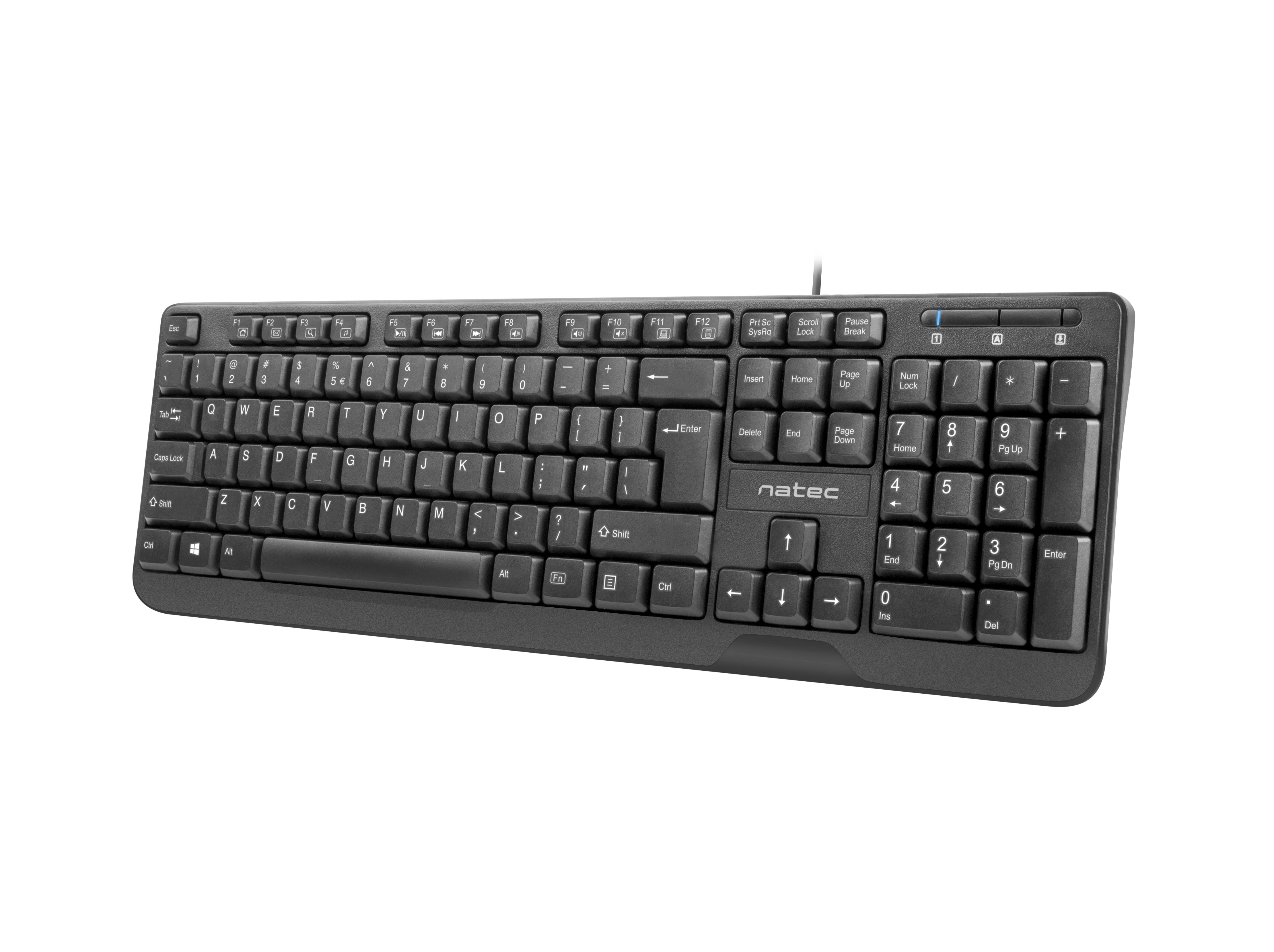 EAN 5901969408027 - NATEC TROUT teclado Oficina USB QWERTY Internacional de EE.UU. Negro imagen 3