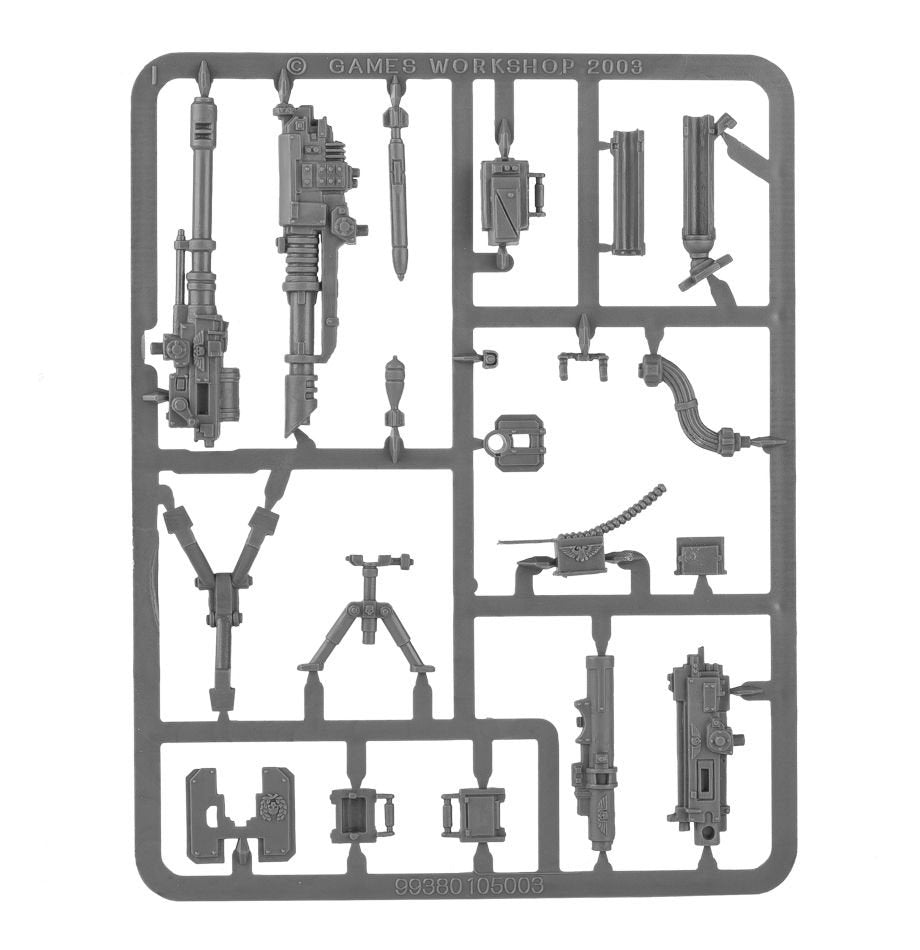 Warhammer 40k - Astra Militarum Cadian Heavy Weapon Squad (2023)