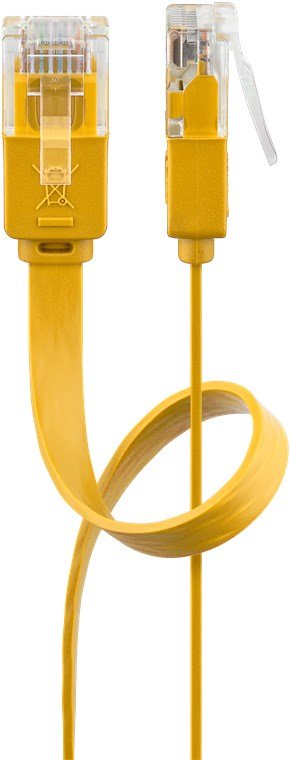 Goobay U/Utp Patchcord Cat6. Cca. Yellow. 2.0m