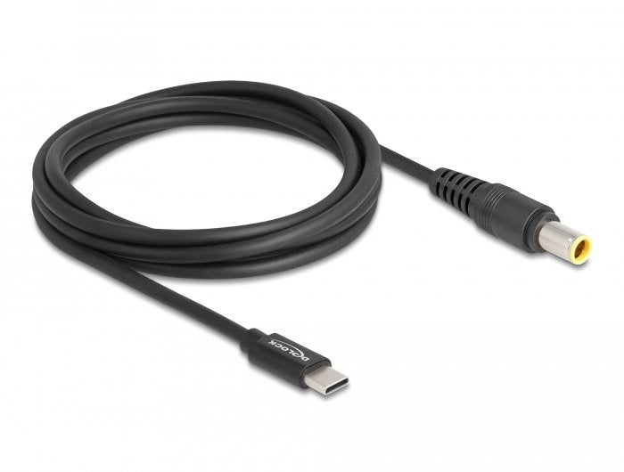 Delock Notebook Ladecable Usb Type-C Stecker Zu Ibm 7,9 X 5,5 Mm Stecker
