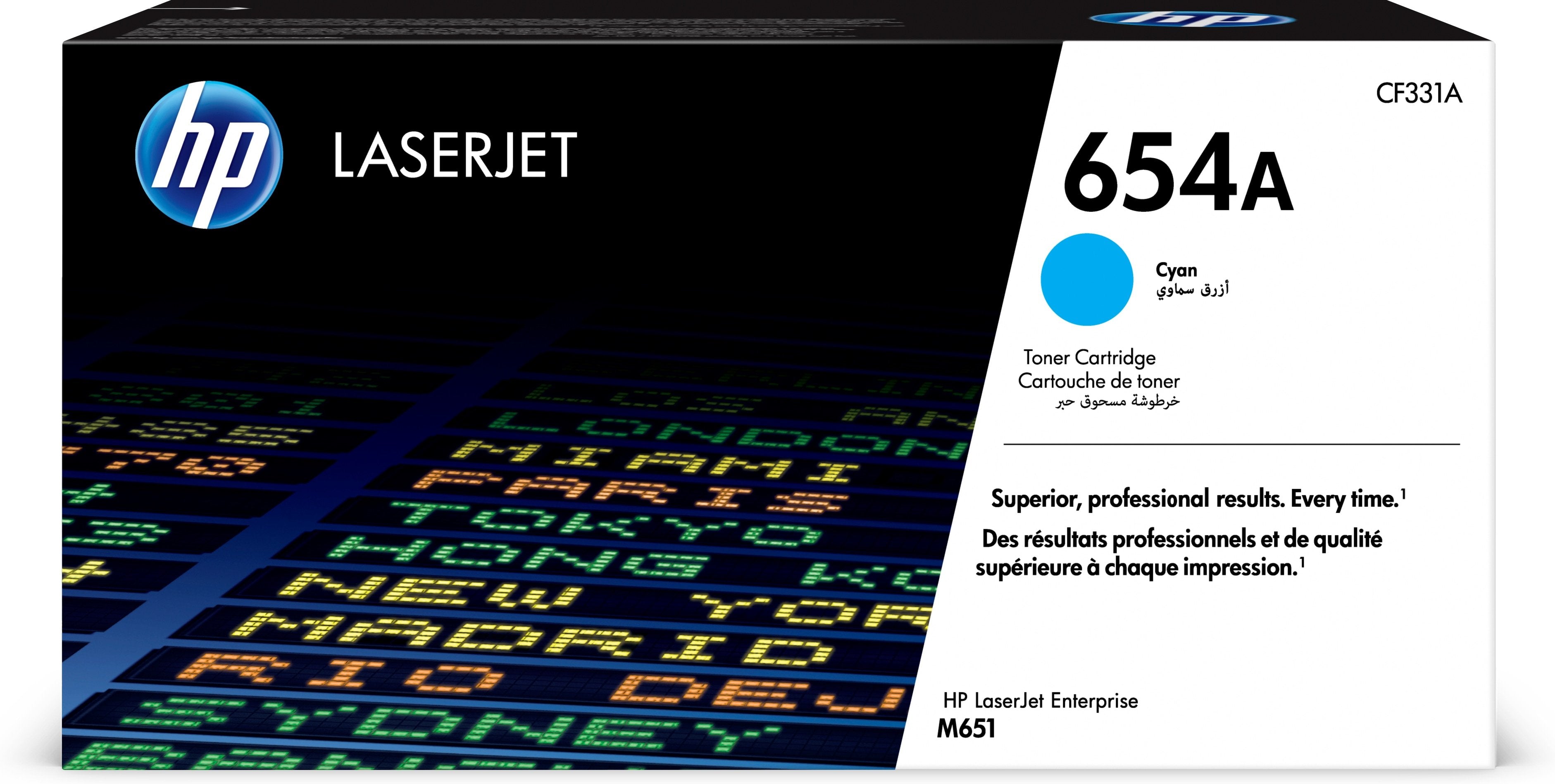 Toner Original Hp 654a Cian Cf331a