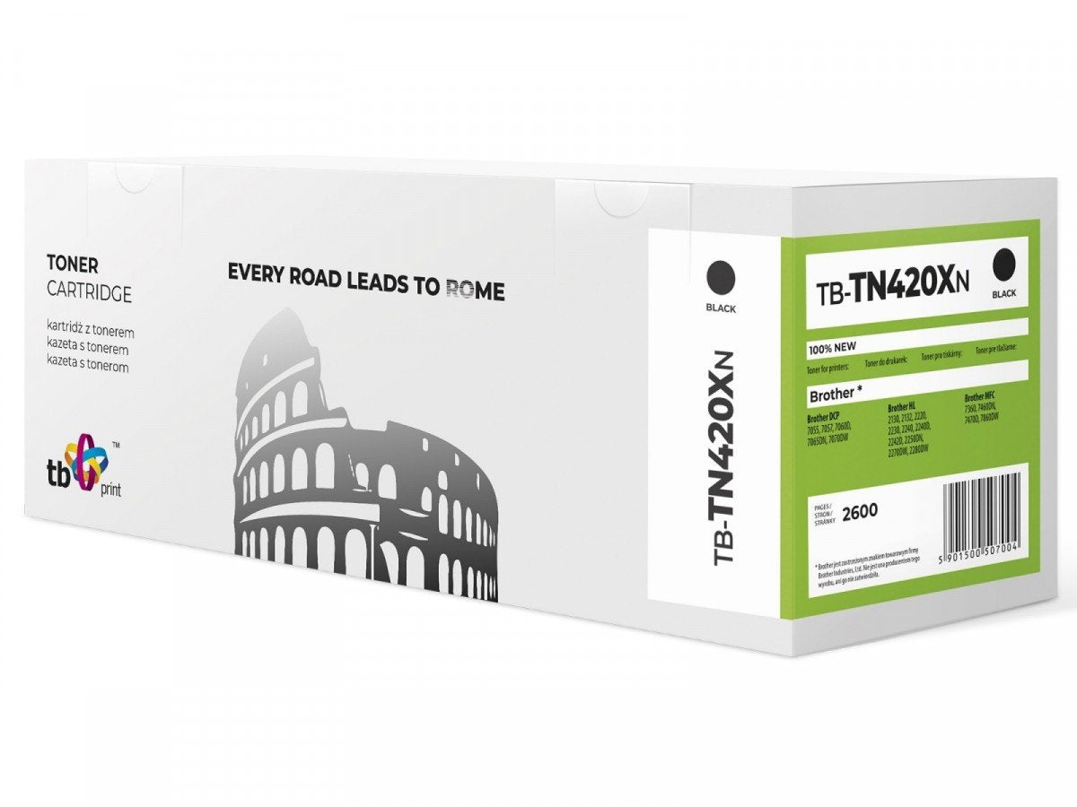 EAN 5901500507004 - TB Print TB-TN420XN cartucho de tóner 1 pieza(s) Compatible Negro imagen 1