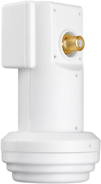 Goobay Sat Universal Single 0.1db Convertidor Low Noise Block (Lnb) 10,6 - 12,75 Ghz Blanco
