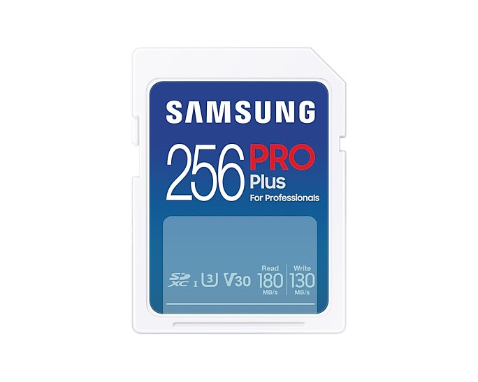 Samsung Pro Plus Sdxc 256gb Uhs-I U3 Reader Full Size Sdxc Card