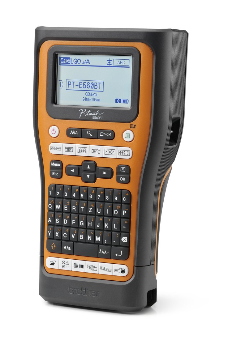 EAN 4002352014267 - Brother PT-E560BTVP impresora de etiquetas Transferencia térmica 180 x 180 DPI 20 mm/s Inalámbrico y alám imagen 10