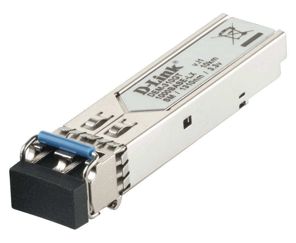 Transceiver D-Link Dem-310gt/10 Giga Monomodo Lc 3,3v Hasta 10km - Kit De 10 Uds