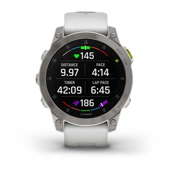 Garmin Epix (Gen 2) Snow White/Titanium Titan