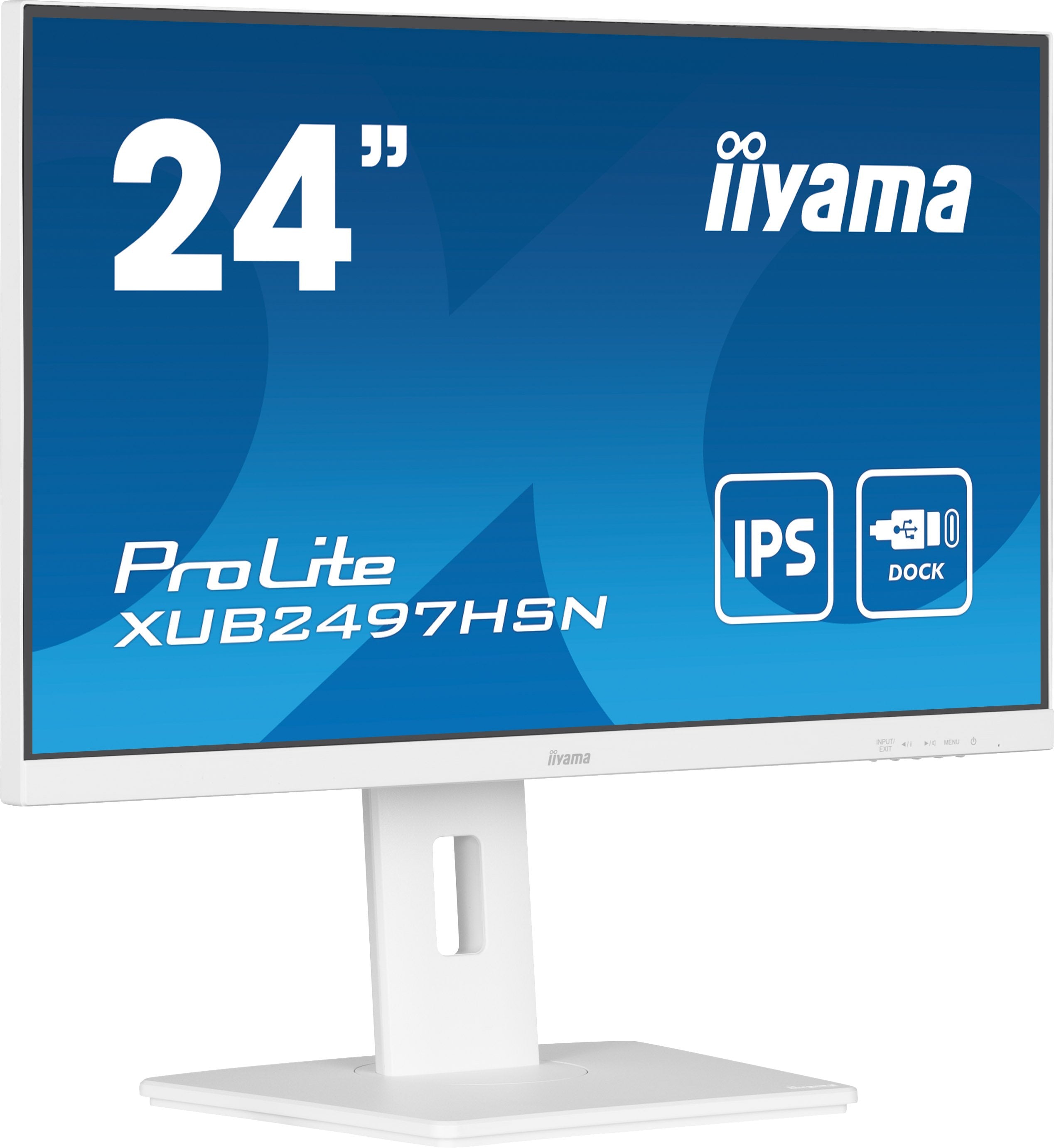 EAN 4948570124954 - iiyama ProLite XUB2497HSN-W2 pantalla para PC 60,5 cm (23.8") 1920 x 1080 Pixeles Full HD LED Blanco imagen 4