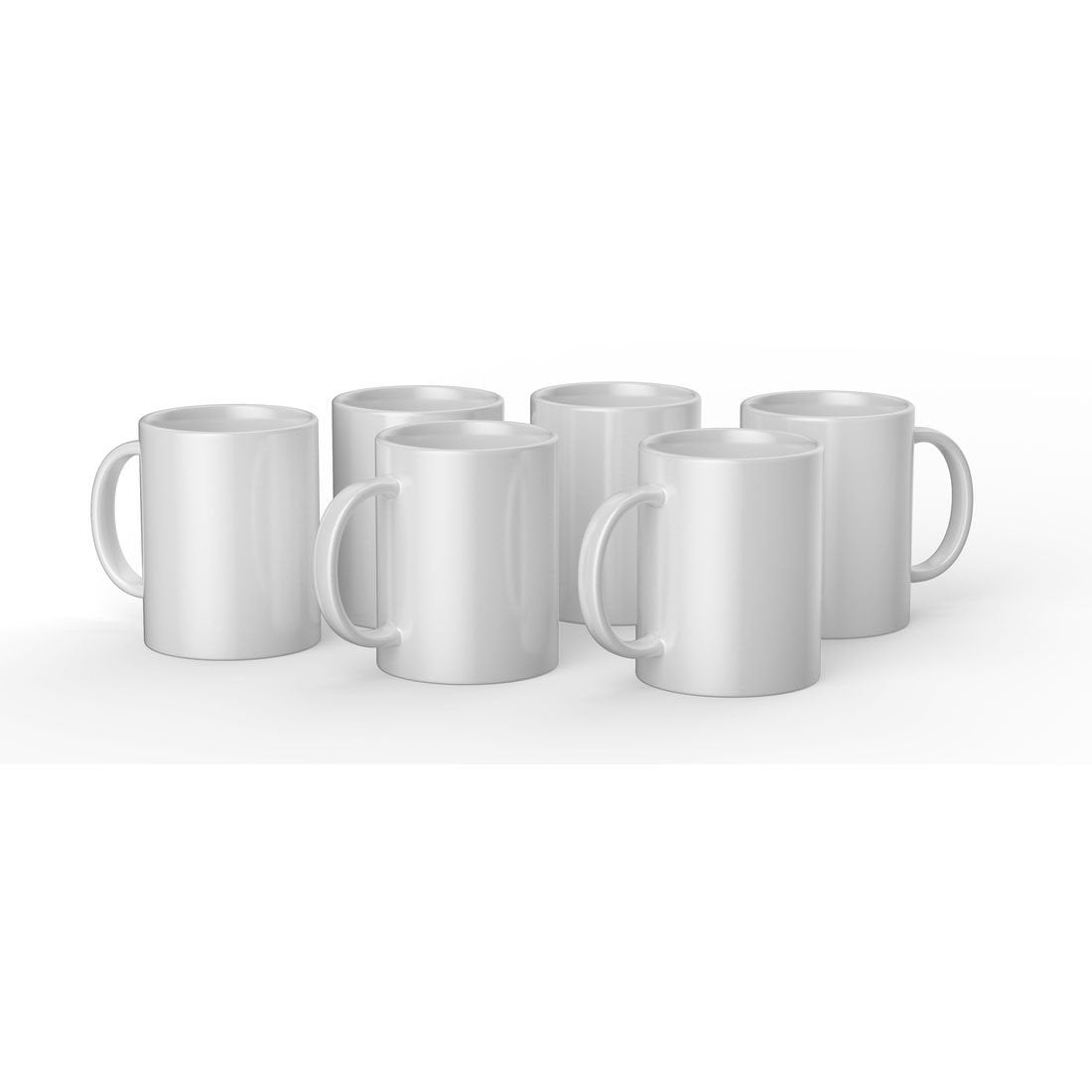 Tazas Cricut (2008944) 425 Ml 6 Tazas Blanco
