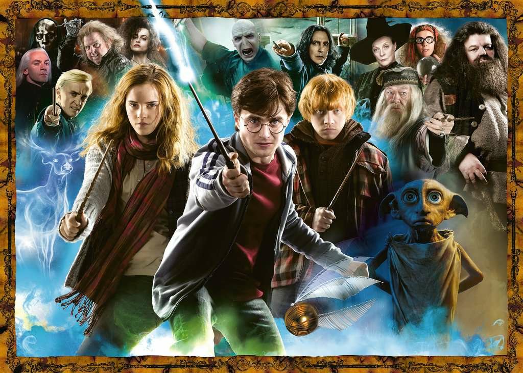 Ravensburger Puzzle El Estudiante De Magia Harry Potter 1000 Piezas 12000463