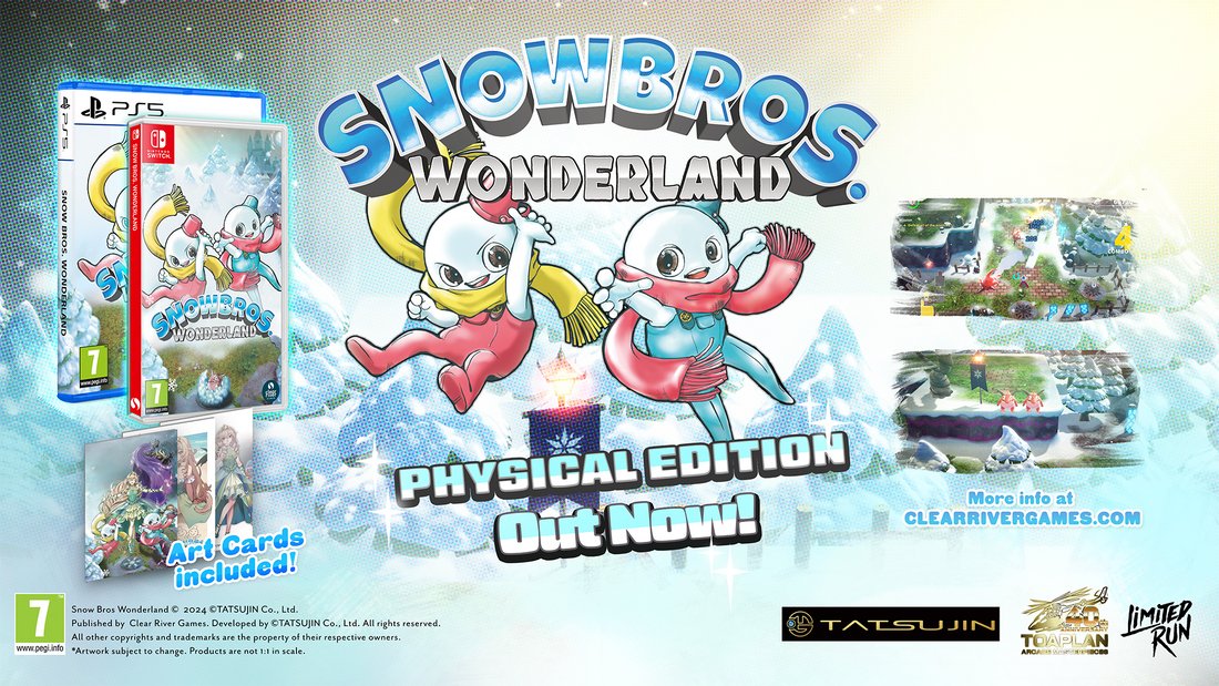 EAN 7350002932445 - Clear River Games Snow Bros Wonderland Estándar PlayStation 5 imagen 4