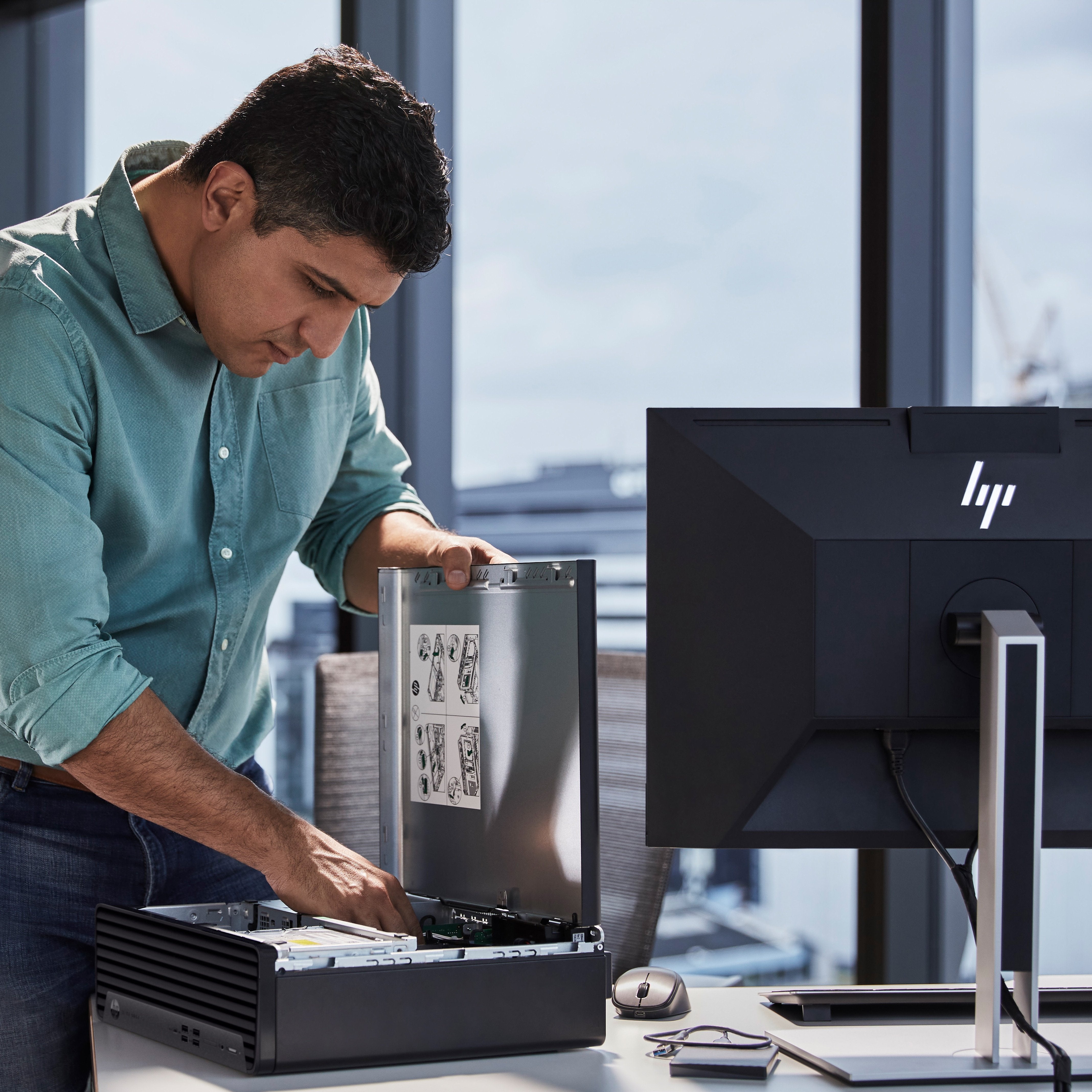 Hp Elite 800 G9 Intel® Core I5 I5-13500 16 Gb 512 Gb Ssd Windows 11 Pro Sff Pc Negro