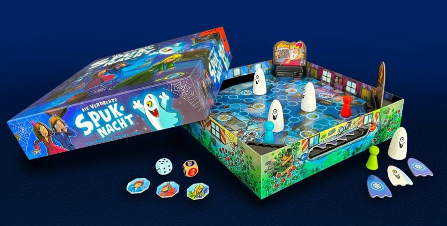 Schmidt Juega Tres Magos: La Noche Embrujada Retorcida, Juego De Mesa 40896