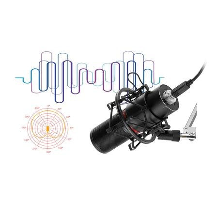 EAN 6950376776402 - REDRAGON GM300 micrófono Negro Micrófono para PC imagen 3