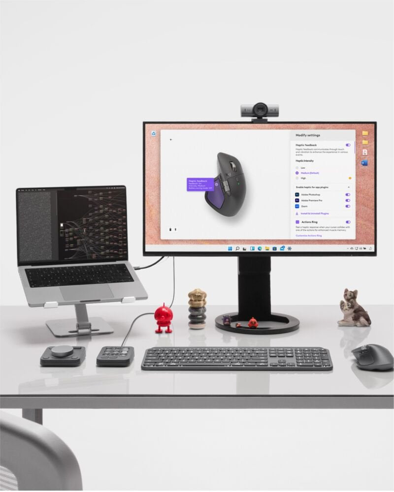 Mouse Logitech Mx Master 4 Wireless Graphite (910-007562)