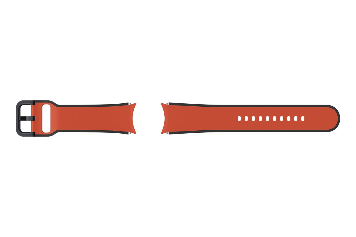 Samsung Two-Tone Sport Band 20mm, M L Et-Str91 Rojo For Galaxy Watch4 Or Later - Et-Str91lregeu