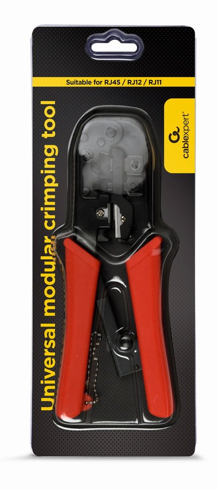 EAN 8716309084413 - Gembird T-WC-02 crimpadora Negro, Naranja imagen 1