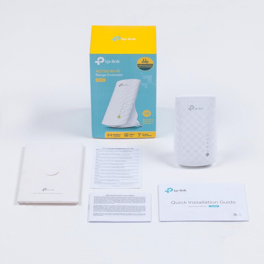 Tp-Link Re200 Ampliador De Red Repetidor De Red Blanco 10, 100 Mbit/S
