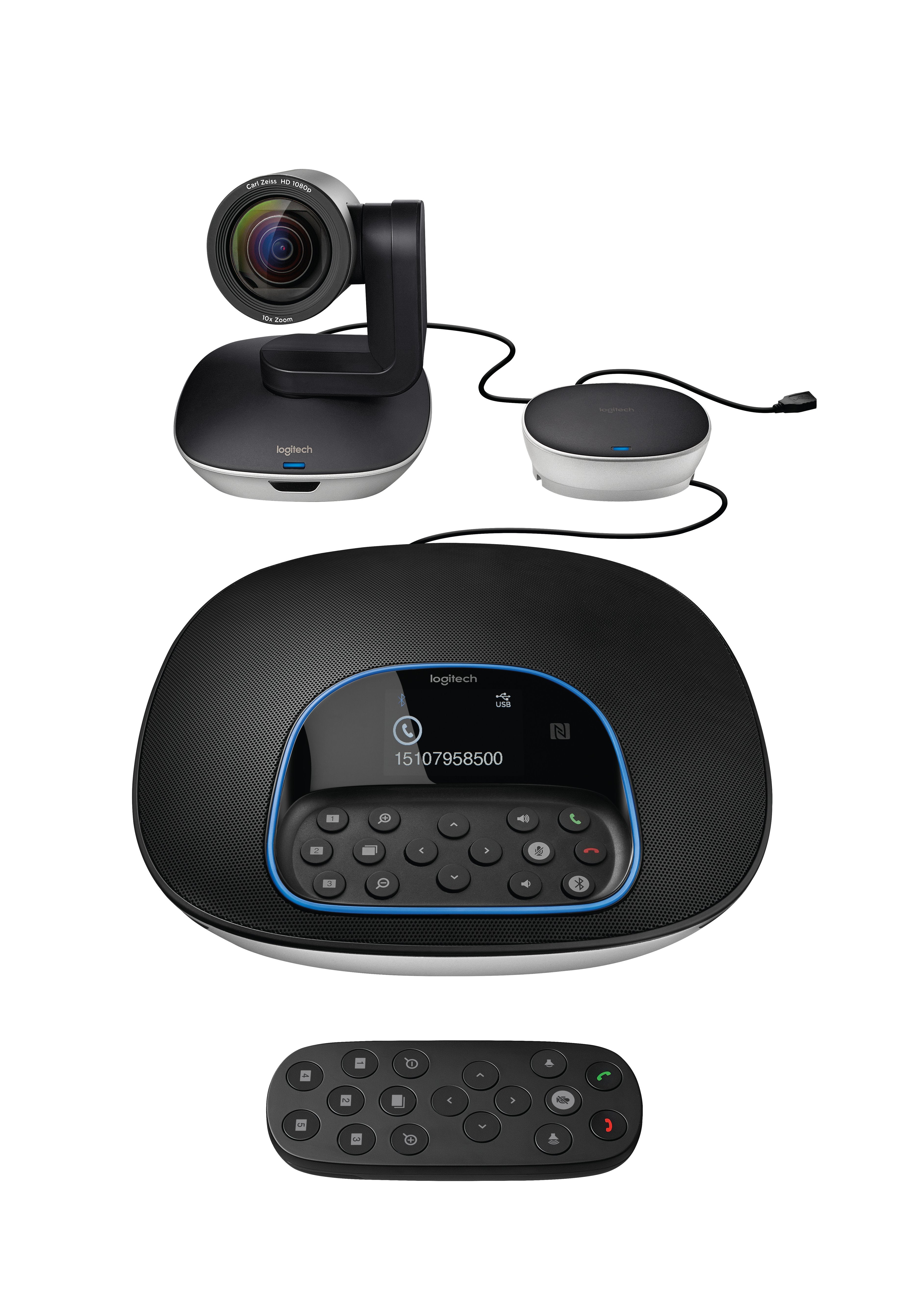 EAN 5099206062528 - Logitech 960-001057 sistema de video conferencia Sistema de vídeoconferencia en grupo imagen 1