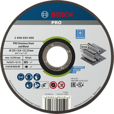 EAN 3165140733403 - Bosch 2 608 603 488 accesorio para amoladora angular Corte del disco imagen 1