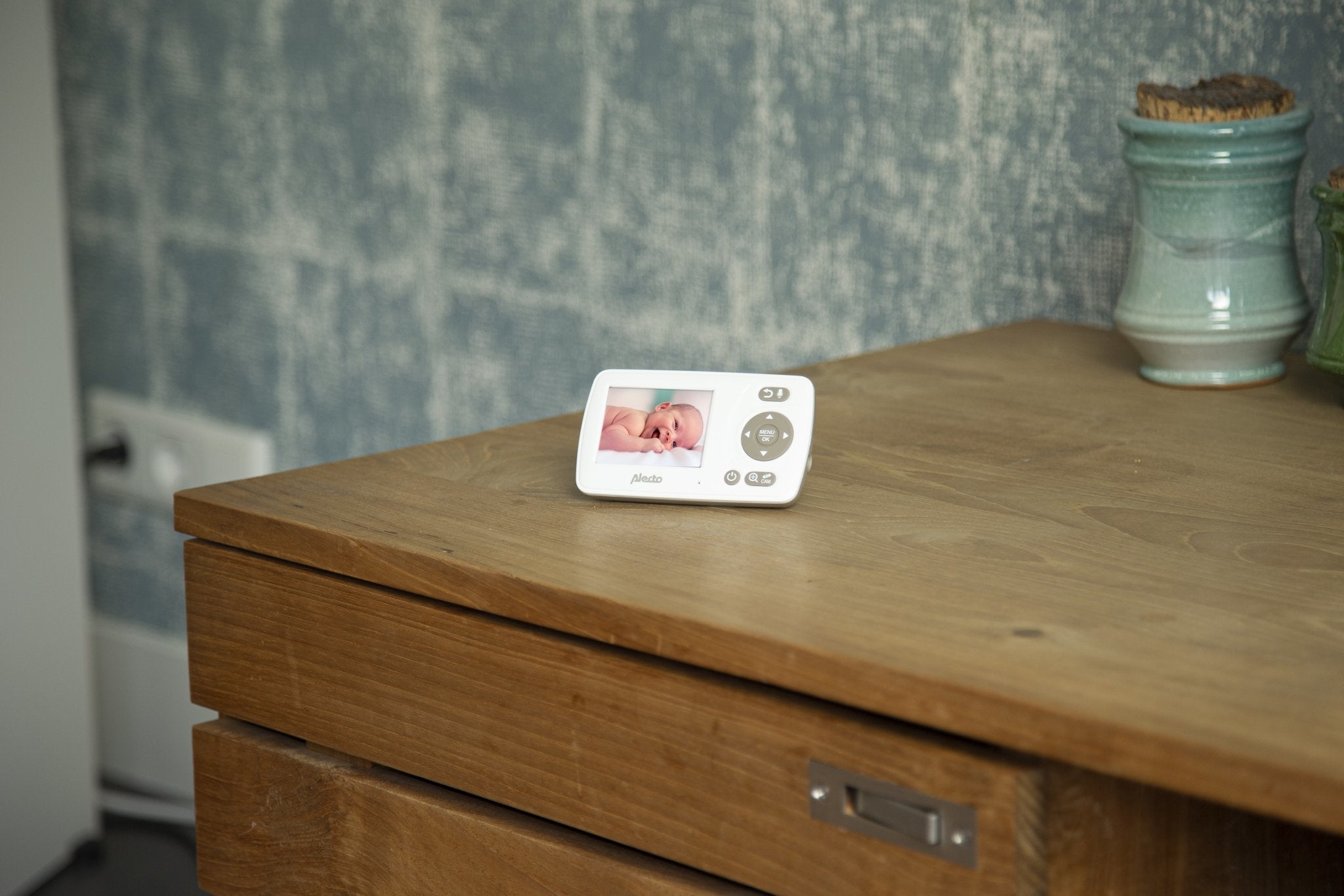 Alecto Dvm71 Babyphone 2,4 Zoll Farbdisplay Mit Kamera