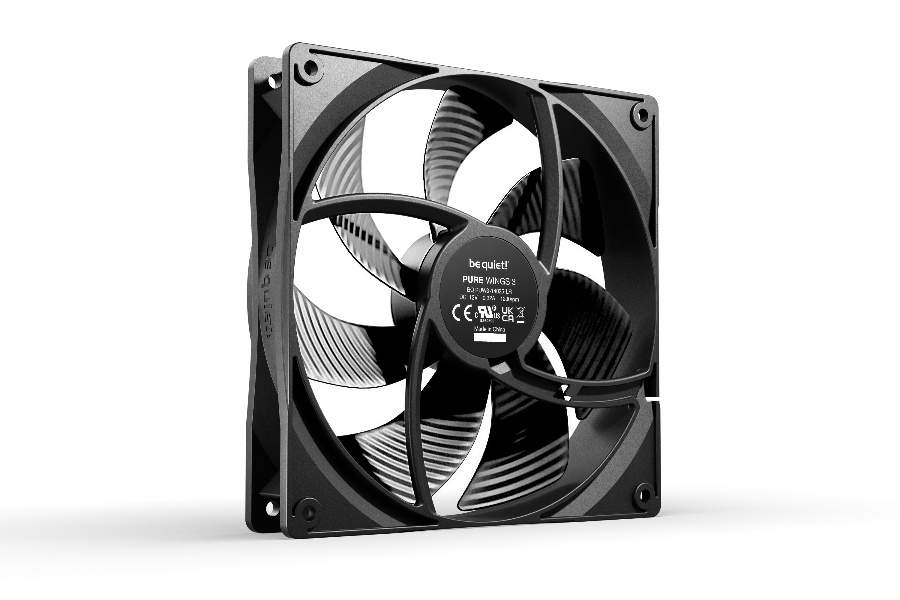 EAN 4260052190791 - be quiet! Pure Wings 3 140mm Carcasa del ordenador Ventilador 14 cm Negro 1 pieza(s) imagen 2