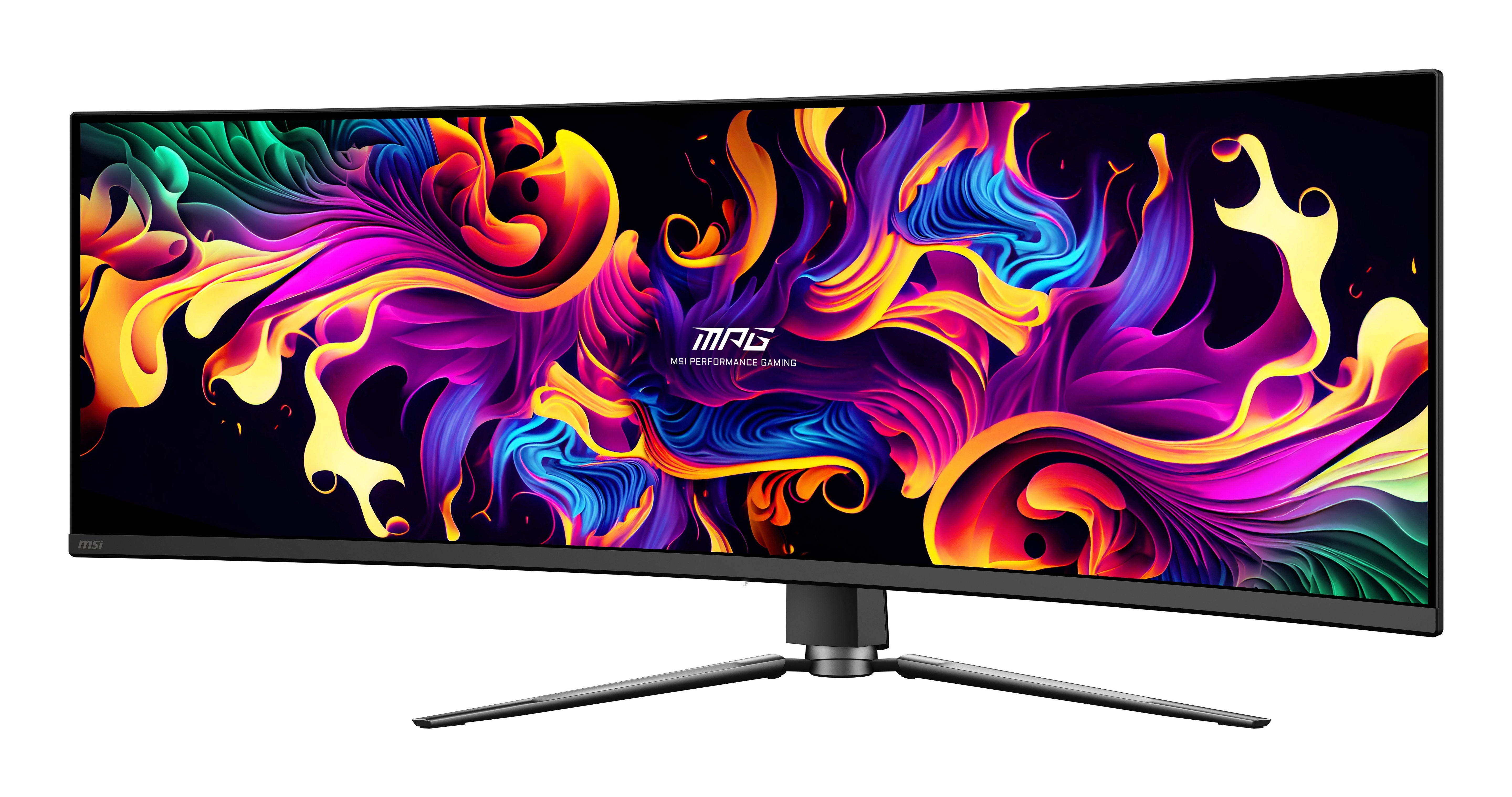 Monitor Msi Mpg 491cqp Qd-Oled (49") 5120 X 1440 Pixeles Dqhd Qdoled Negro