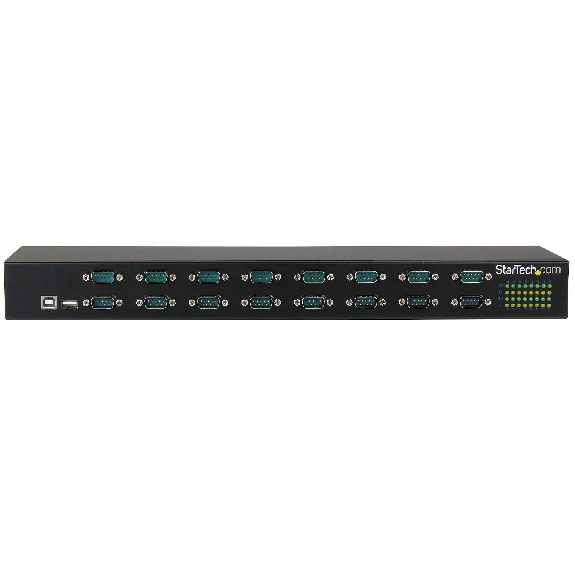 Adaptador Usb A Concentrador Ext De 16 Puertos Serie