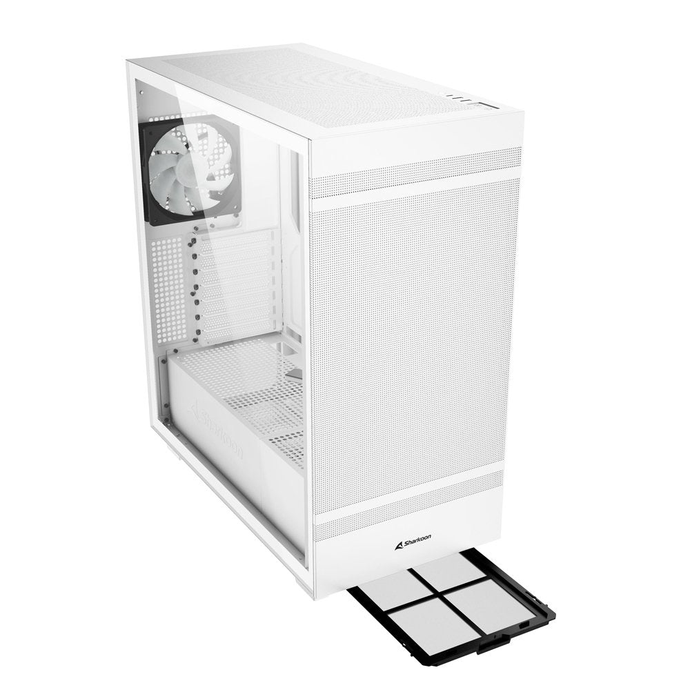 EAN 4044951038251 - Sharkoon REBEL C50 RGB ATX Full Tower Blanco imagen 8