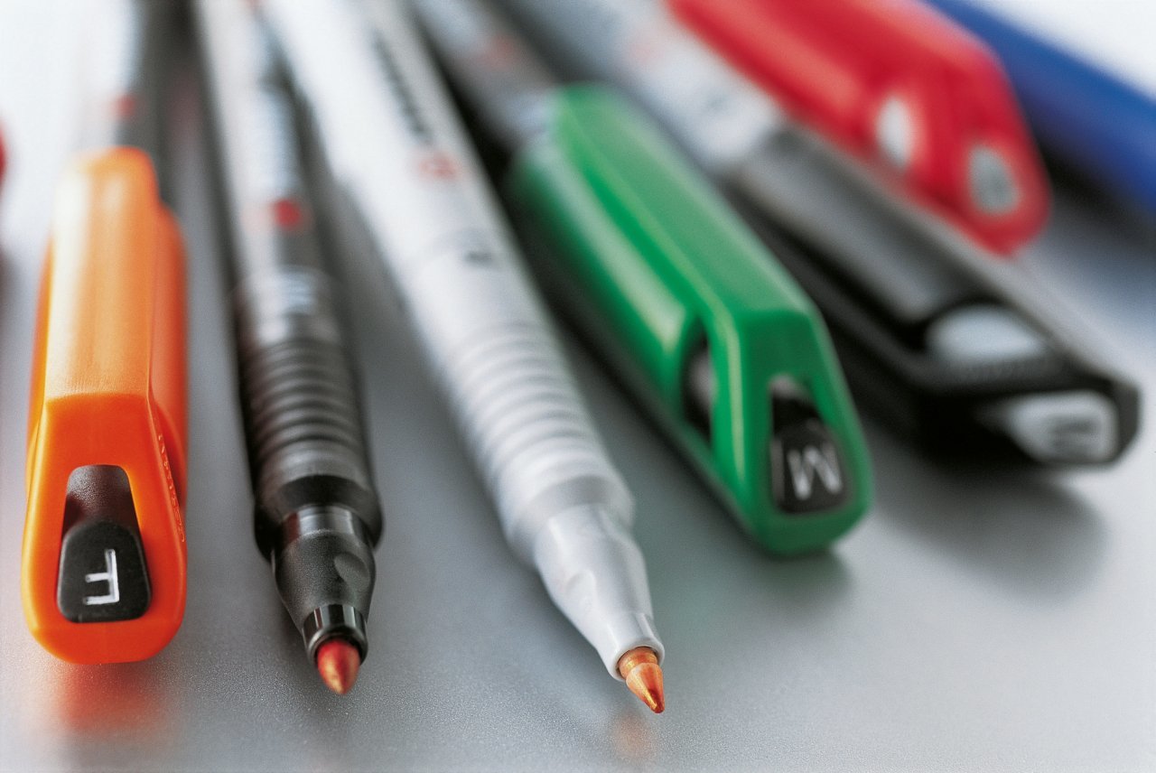 Stabilo Rotuladores Permanentes Ohpen Punta Fina Estuche De 4 C/Surtidos