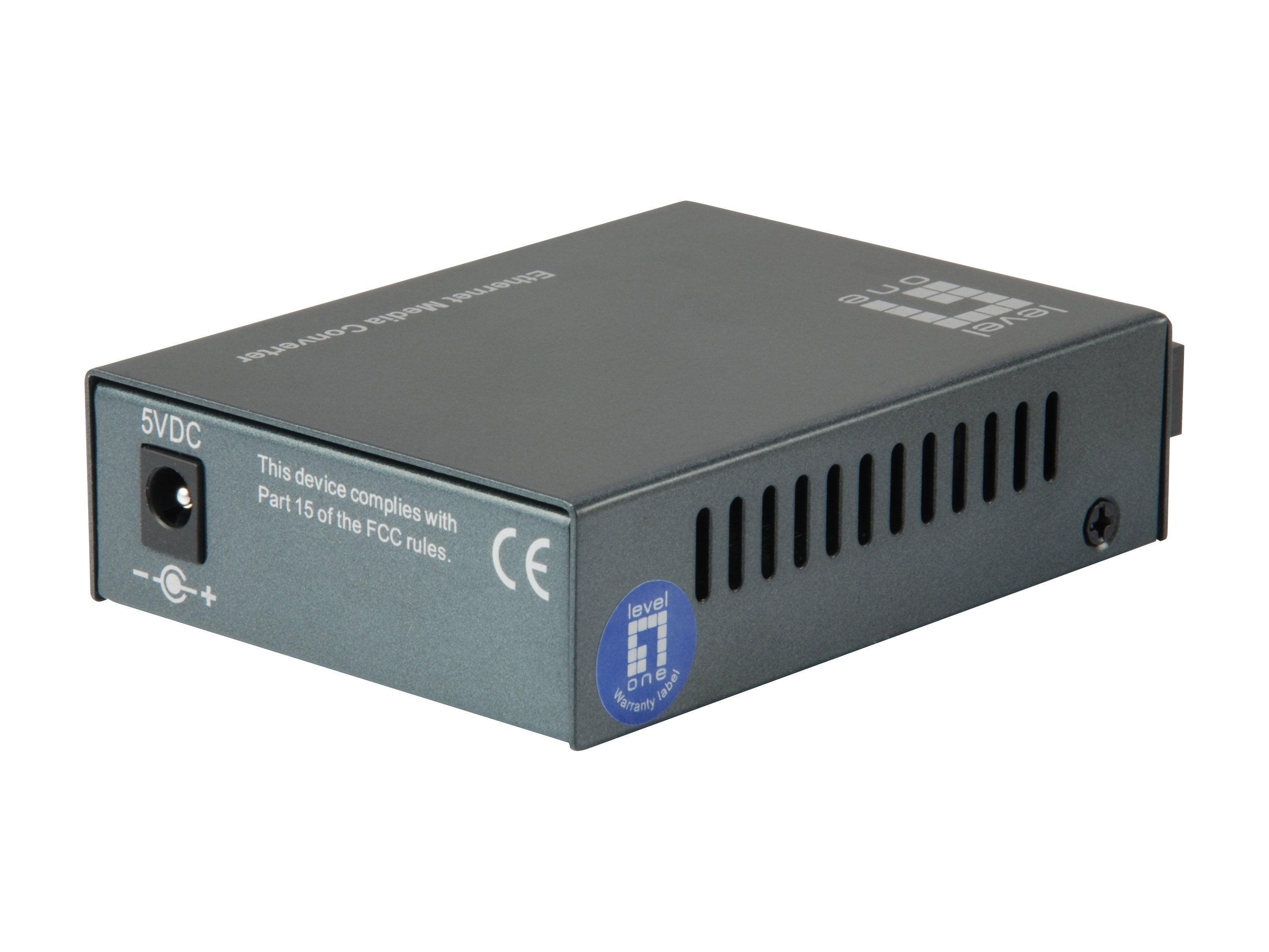 EAN 4015867208069 - LevelOne FVT-1104 convertidor de medio 100 Mbit/s 1310 nm Monomodo Negro imagen 2