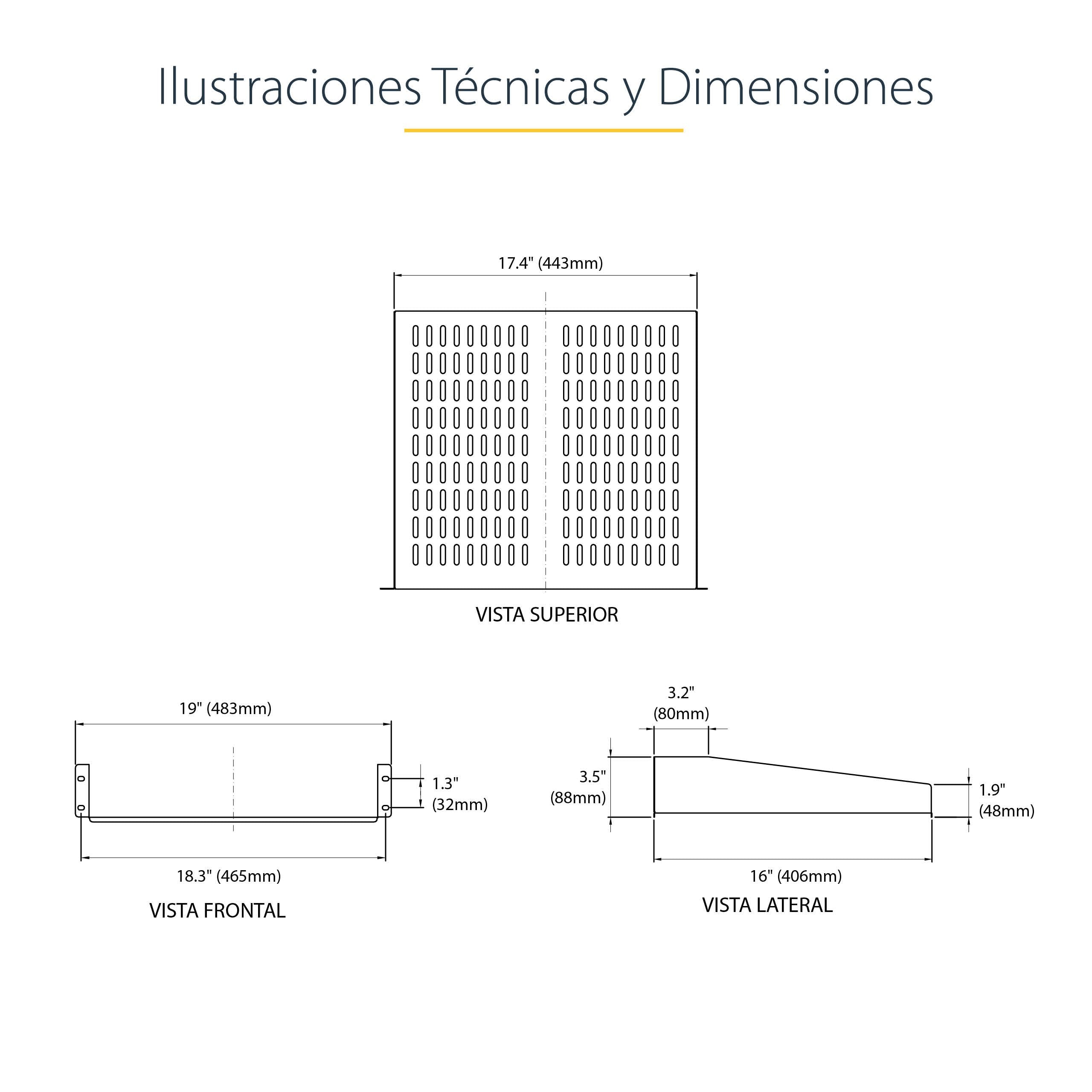 EAN 0065030848084 - StarTech.com CABSHELFV accesorio de bastidor Estantería imagen 11