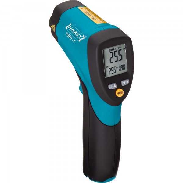 Hazet 1991-1 Termómetro Portátil Negro °C -50 - 550 °C Pantalla Incorporada