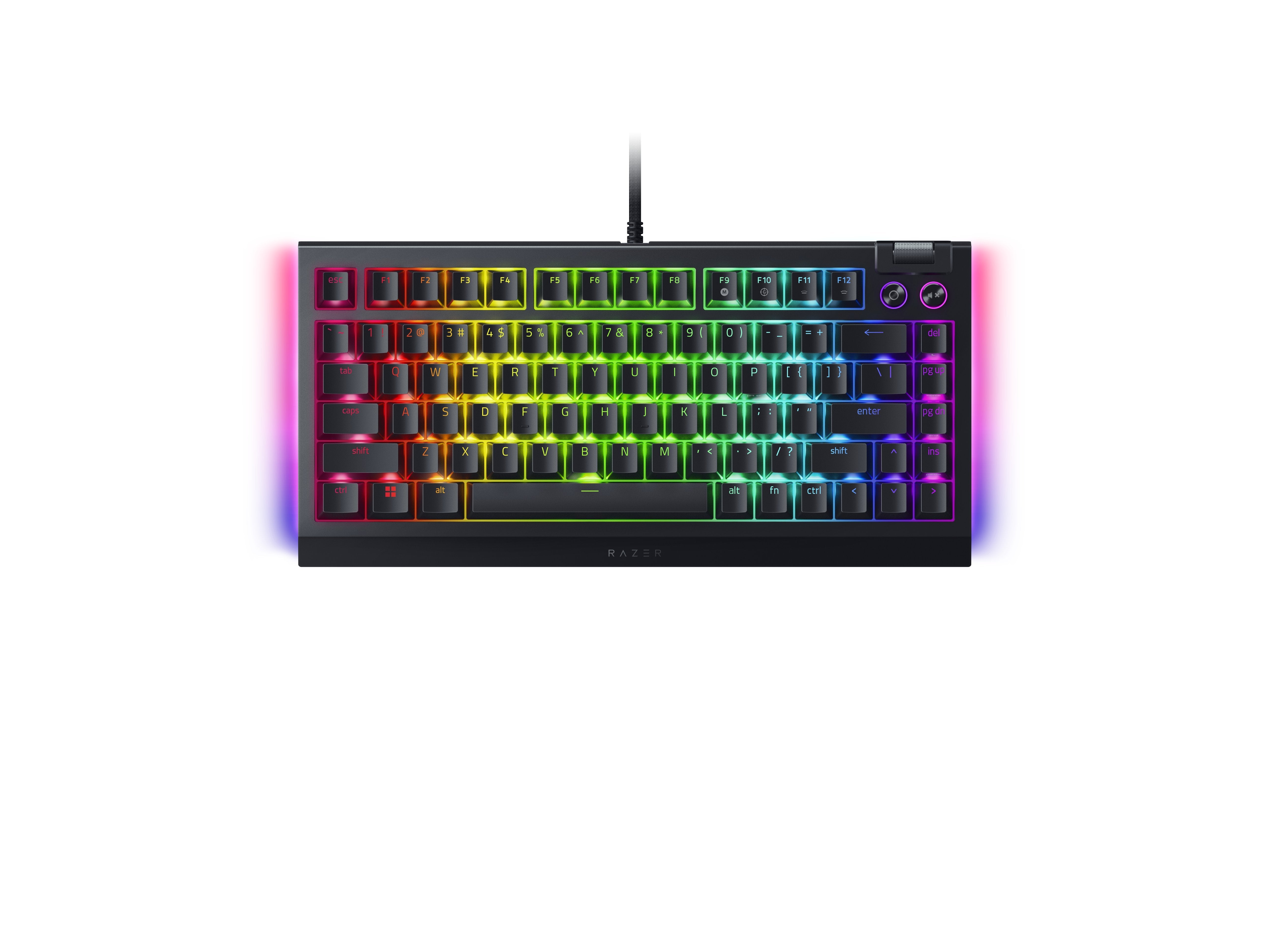 Teclado Razer Blackwidow V4 75% (Usa) (Rz03-05000100-R3m1)