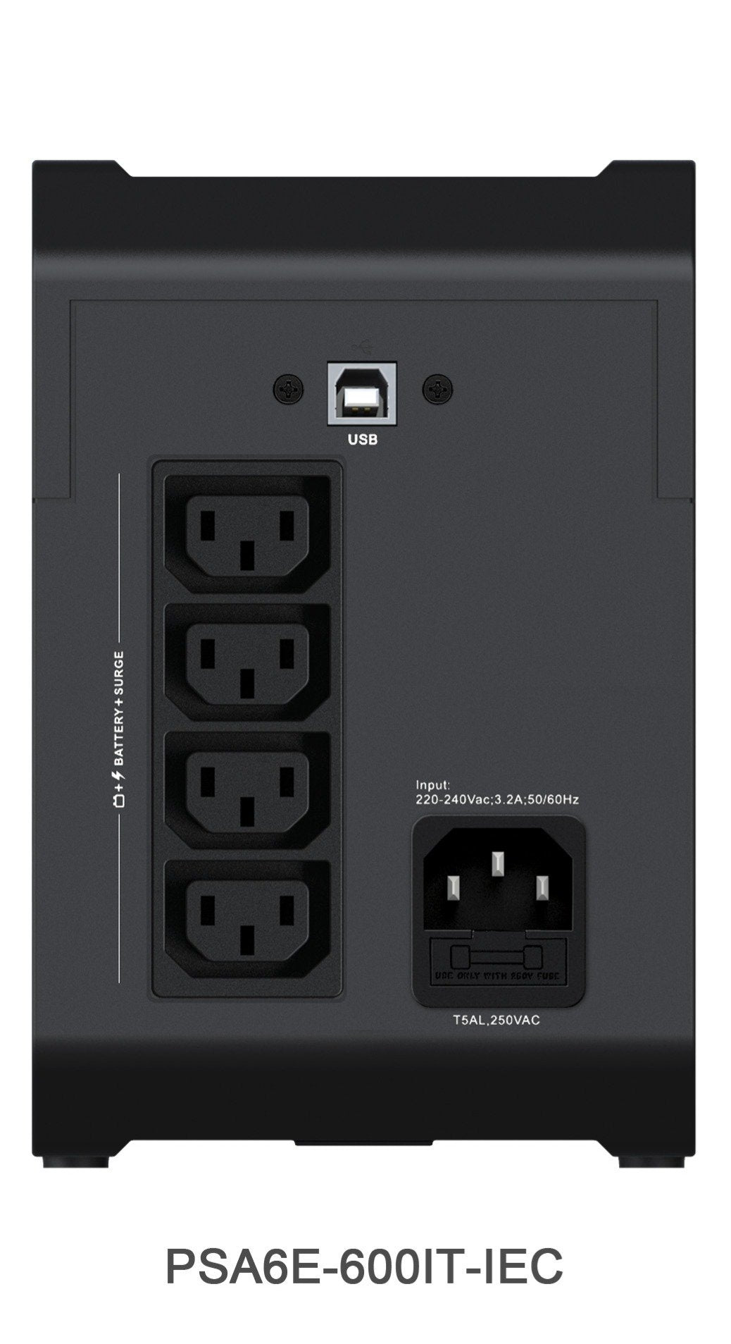 Sai Vertiv Psa6e-600it-Iec (Ups) Línea Interactiva 0,6 Kva 315 W 4 Salidas Ac