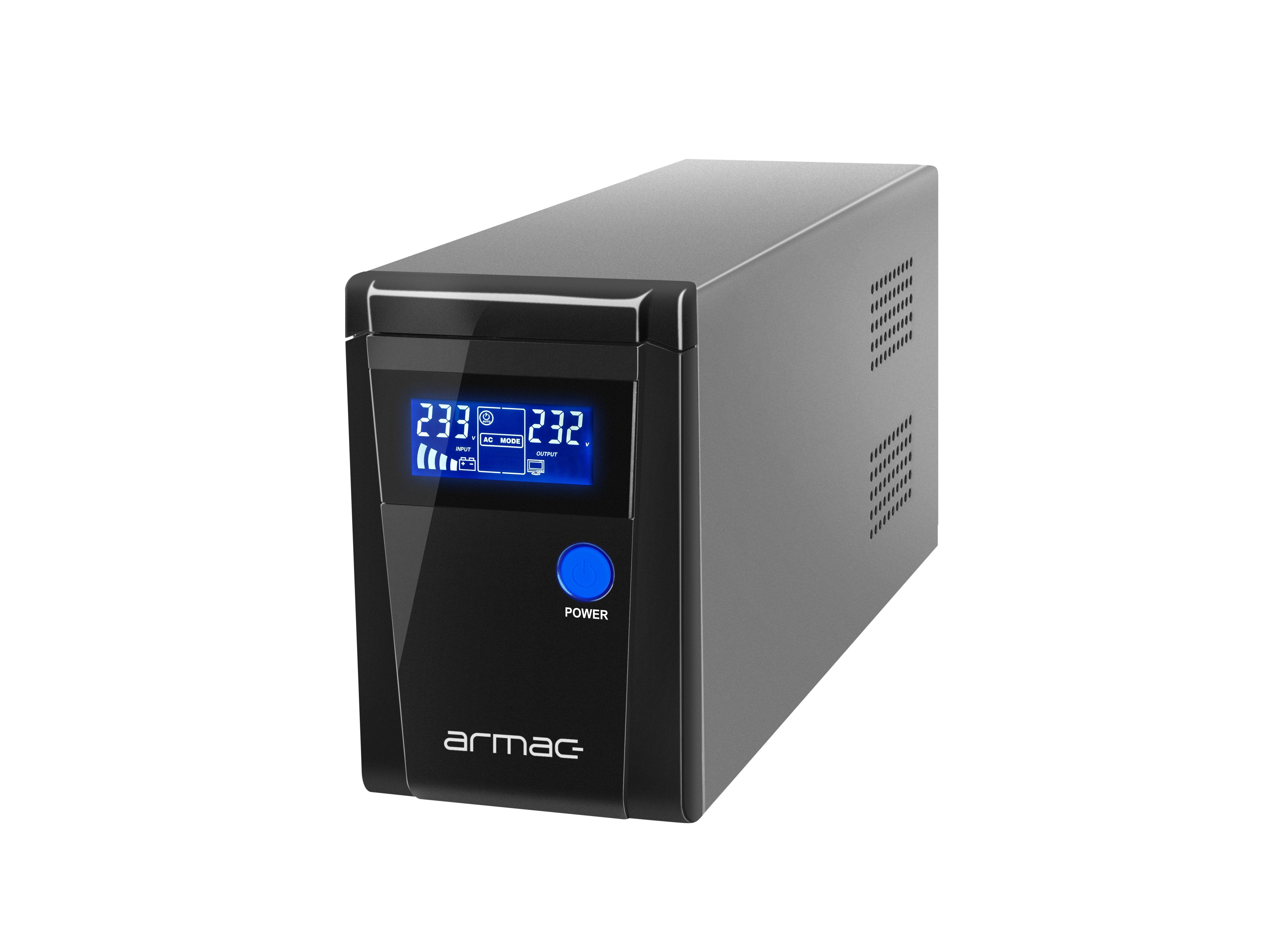 EAN 5901969421323 - Armac Office PSW 650E sistema de alimentación ininterrumpida (UPS) Línea interactiva 0,65 kVA 390 W 2 sal imagen 3