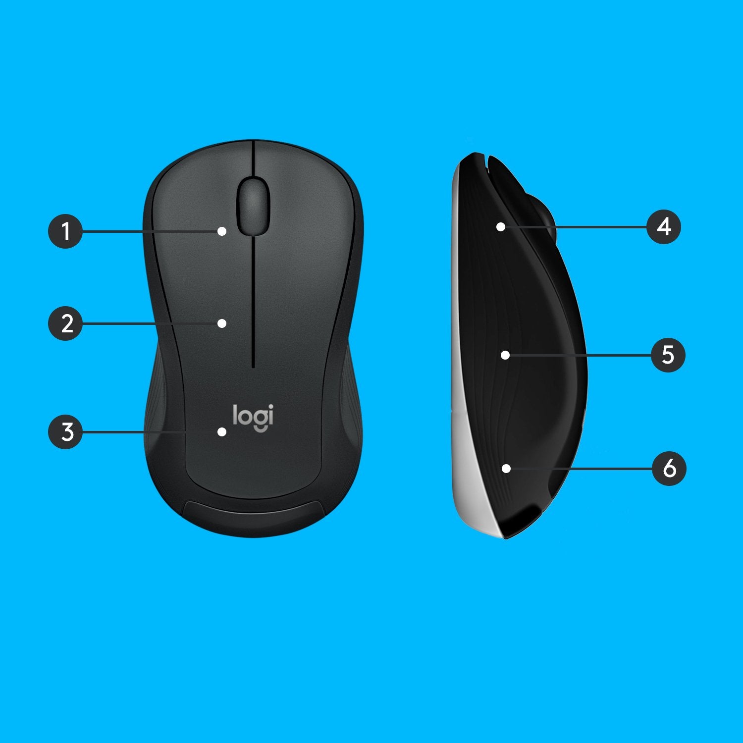EAN 5099206077393 - Logitech 920-008677 teclado Ratón incluido Universal RF inalámbrico QWERTZ Suizo Negro imagen 12