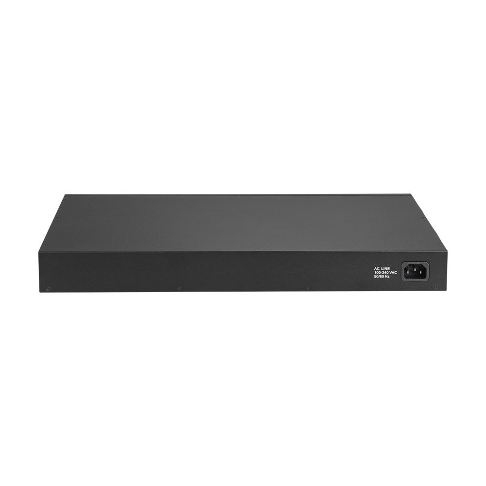 EAN 4717964704276 - Edimax GS-5424PLC V2 switch Gestionado Gigabit Ethernet (10/100/1000) Energía sobre Ethernet (PoE) 1U Neg imagen 3
